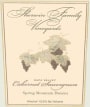 Sherwin Family Vineyards Spring Mountain District Estate Cabernet Sauvignon 2001 Front Label