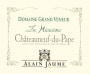 Alain Jaume Chateauneuf-du-Pape Le Miocene 2016  Front Label