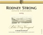 Rodney Strong Blue Wing Vineyard Chardonnay 2015  Front Label