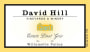 David Hill Winery Estate Pinot Gris 2008 Front Label
