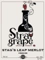 Stray Grape Urban Winery Stag's Leap Merlot  Front Label