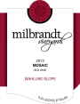 Milbrandt Series Mosaic 2012  Front Label