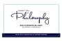 Danny Seo Philosophy Sauvignon Blanc 2012  Front Label