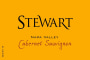 Stewart Napa Valley Cabernet Sauvignon 2002 Front Label