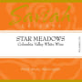Saviah Star Meadows White 2010 Front Label