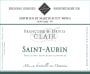 Francoise & Denis Clair Saint-Aubin Blanc 2017  Front Label