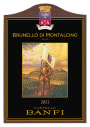 Banfi Brunello di Montalcino (375ML half-bottle) 2021  Front Label