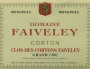 Faiveley Corton Clos des Cortons Faiveley Grand Cru 1999  Front Label