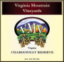 Virginia Mountain Vineyards Reserve Chardonnay 2012 Front Label
