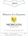 Domaine de la Chaponne Morgon 2013 Front Label
