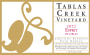 Tablas Creek Esprit de Tablas Rouge (375ML half-bottle) 2022  Front Label