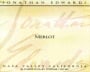 Jonathan Edwards Winery Merlot 2013  Front Label