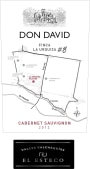 El Esteco Don David Finca La Urquiza 8 Cabernet Sauvignon 2012  Front Label