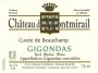 Chateau de Montmirail Cuvee de Beauchamp Gigondas 2008  Front Label