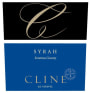 Cline Syrah 2009  Front Label