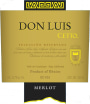 L.A. Cetto Don Luis Seleccion Reservada Merlot 2015  Front Label