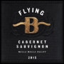 Bledsoe Flying B Cabernet Sauvignon 2015  Front Label