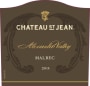 Chateau St. Jean Alexander Valley Malbec 2014 Front Label