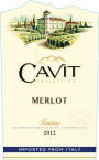 Cavit Trentino Merlot 2012 Front Label