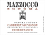 Mazzocco Inheritance Cabernet Sauvignon 2009  Front Label