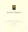 Alpha Omega Beckstoffer Missouri Hopper Cabernet Sauvignon 2010  Front Label