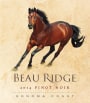 Beau Ridge Beau Ridge  Pinot Noir, California 2014  Front Label
