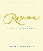 Reynvaan Queen's Road Marsanne - Viognier 2011 Front Label