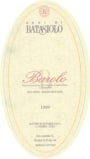 Beni di Batasiolo Barolo 1999  Front Label
