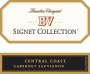 Beaulieu Vineyard Signet Collection Cabernet Sauvignon 2007  Front Label