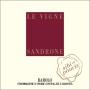 Sandrone Barolo Le Vigne Sibi Et Paucis 2010  Front Label