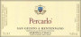 San Giusto a Rentennano Percarlo (1.5 Liter Magnum) 2020  Front Label