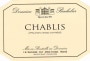 Domaine Bachelier Chablis 2016  Front Label
