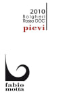Fabio Motta Pievi 2010  Front Label