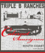 Triple B Ranches Cabernet Sauvignon 2010  Front Label