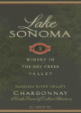 Lake Sonoma Winery Russian River Valley Chardonnay 2007 Front Label