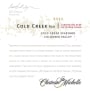 Chateau Ste. Michelle Cold Creek Vineyard Red 2012  Front Label
