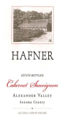 Hafner Vineyard Alexander Valley Cabernet Sauvignon 2014  Front Label