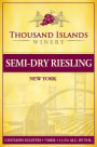 Thousand Islands Winery Semi-Dry Riesling 2014 Front Label