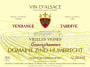 Zind-Humbrecht Vendange Tardive Vieilles Vignes Gewurztraminer 2013  Front Label