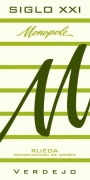CVNE Monopole Siglo XXI Verdejo 2014  Front Label
