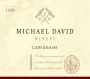 Michael David Winery Carignane 2014  Front Label