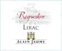 Alain Jaume Lirac Roquedon 2015  Front Label