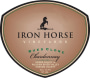 Iron Horse Rued Clone Chardonnay 2011  Front Label