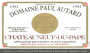 Domaine Paul Autard Chateauneuf-du-Pape 1993  Front Label