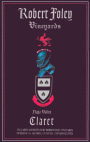 Robert Foley Vineyards Claret 1998 Front Label