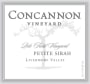 Concannon Polo Field Vineyard Petite Sirah 2012  Front Label
