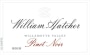 William Hatcher Wines Pinot Noir 2010  Front Label
