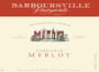 Barboursville Merlot 2004  Front Label