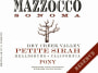 Mazzocco Pony Reserve Petite Sirah 2007  Front Label