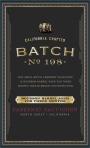 Batch 198 Bourbon Barrel Aged Cabernet Sauvignon 2017 Front Label